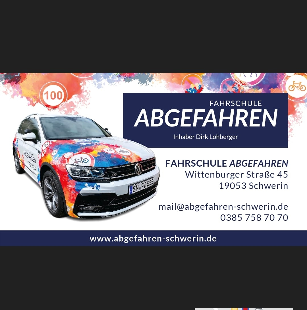Fahrschule Abgefahren Schwerin — Inhaber Dirk Lohberger